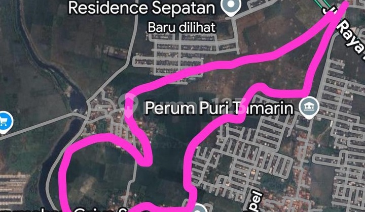 Disewakan Lahan Kosong Samping/ Belakang Emerald Residence Sepatan, Tangerang