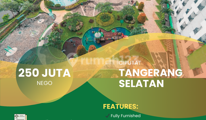 Dijual 2 Unit Apartement Siap Huni di Green Lake View Ciputat, Tangerang Selatan