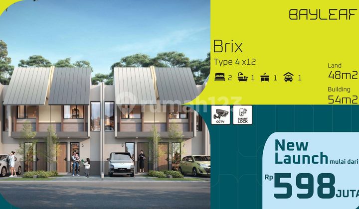 Rumah 2 Lantai Bayleaf Suvarna Sutera Cicilan Hanya 3 Jutaan
