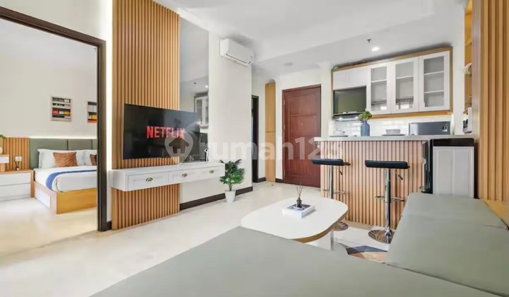 Apartemen Permata Hijau Suites Dekat Kampus Binus Di Jakarta Selatan - 2br Full Furnished