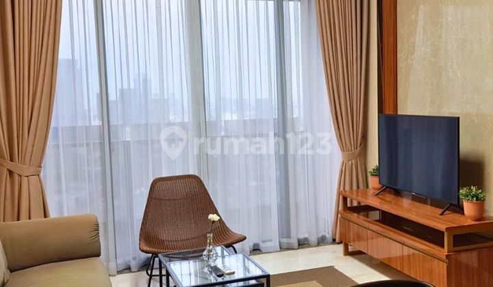 For Rent District 8 South Jakarta Apartment - 1BR Fully Furnished (Connected to Mall) 2