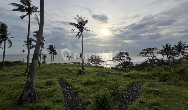 Beach Front For Sale di Tabanan Bali Full View Sunset