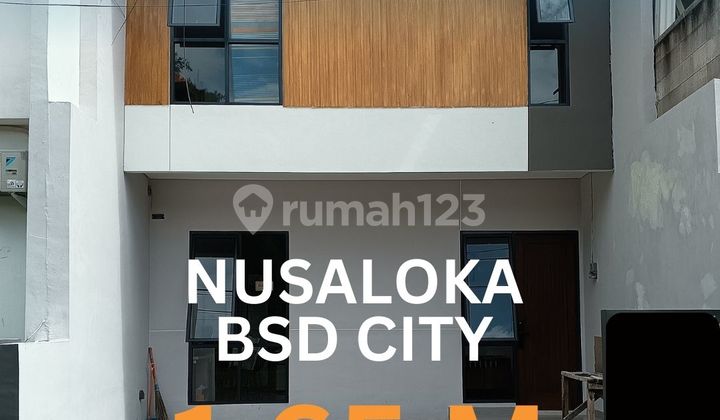 Jual Cepat Rumah di Nusaloka BSD Siap Huni, Plus Kitchen Set