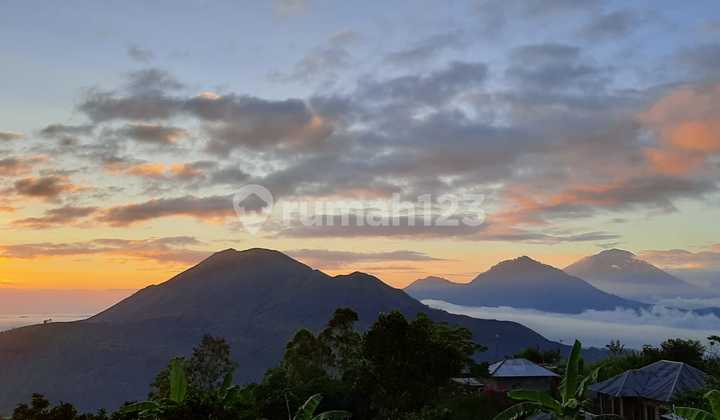 Exceptional Villa with Panoramic Views of Lake & Mount Batur – Kintamani, Bali