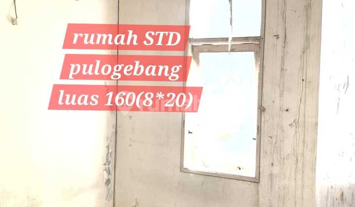 Dijual Rumah Standar Dalam Komplek Butuh Renovasi Di Pulogebang 2