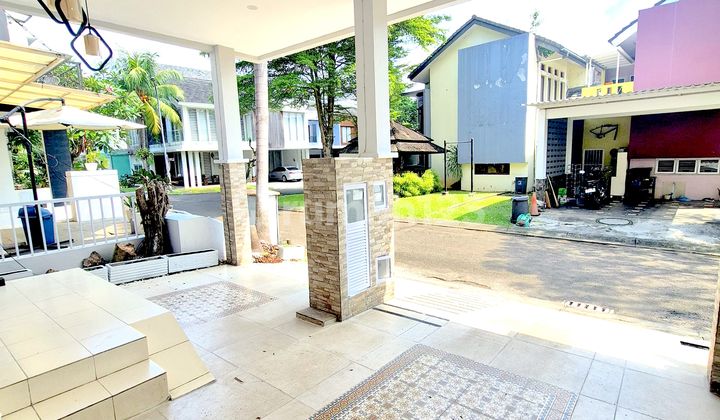 Rumah Emerald Townhouse Bintaro 2 Lt Full Bangunan Balkon Atas