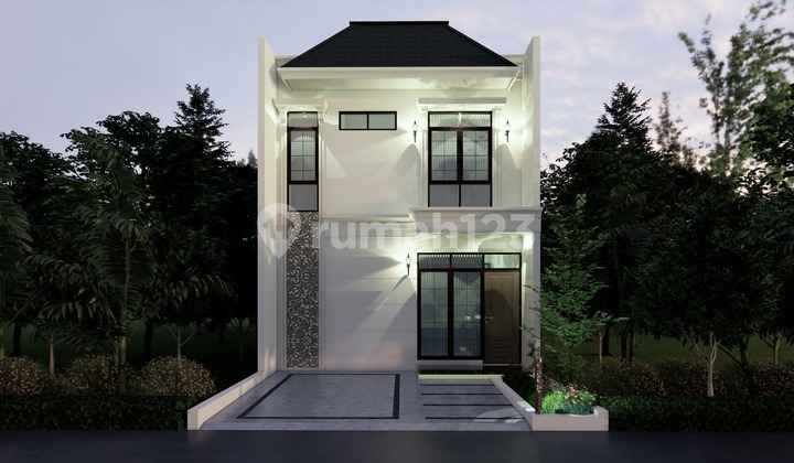 Dijual Rumah Baru American Clasic Lokasi Strategis Nyaman #BP05 2