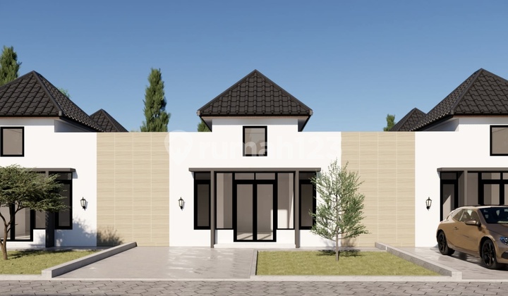 Rumah 1 Lantai Dengan Desain Minimalis Modern  2