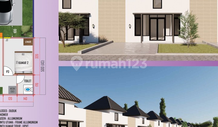 BARU! Marisland Rumah SHM 2 KT 1 KM Strategis di Kota Jepara 1