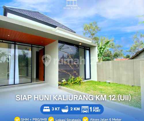 Rumah Siap Huni di Jalan Kaliurang Dekat Kampus Uii 