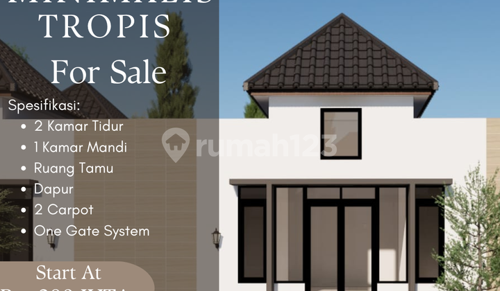 Rumah Bagus 2 Kamar Tidur Shm Di Mulyoharjo Jepara 