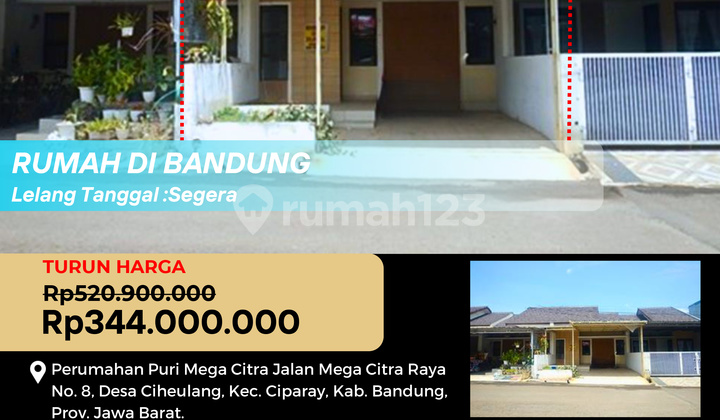 Rumah Asri di Ciparay Kabupaten Bandung 1
