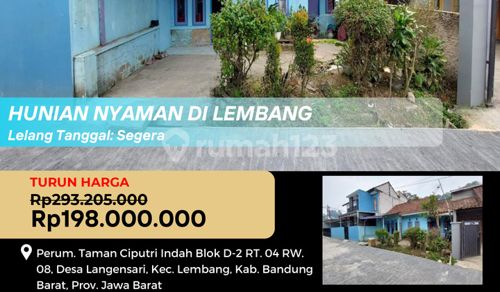 Rumah Nyaman di Lembang 1