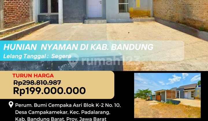 Rumah Nyaman di Padalarang 1