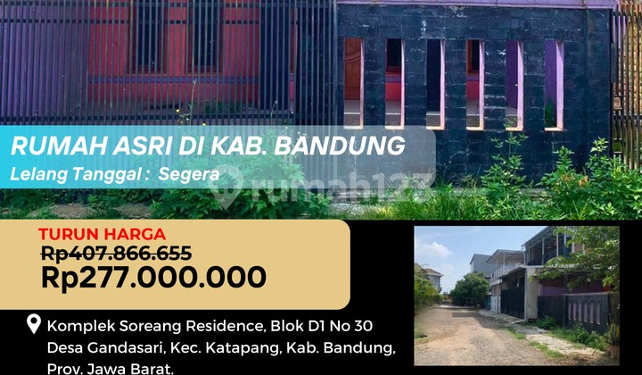 Rumah Asri di Kabupaten Bandung 1