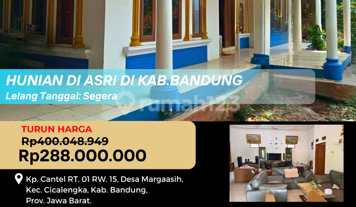 Rumah Asri di Kabupaten Bandung 1
