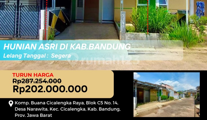 Rumah Asri di Kabupaten Bandung 1