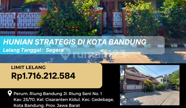 Strategic House in Riung Bandung 1