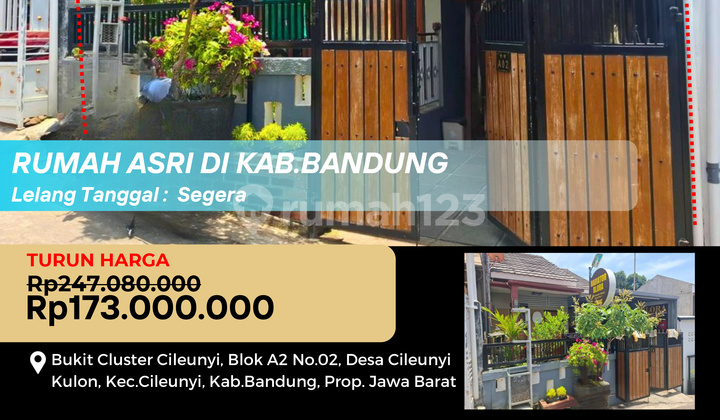 Rumah Asri di Kabupaten Bandung 1