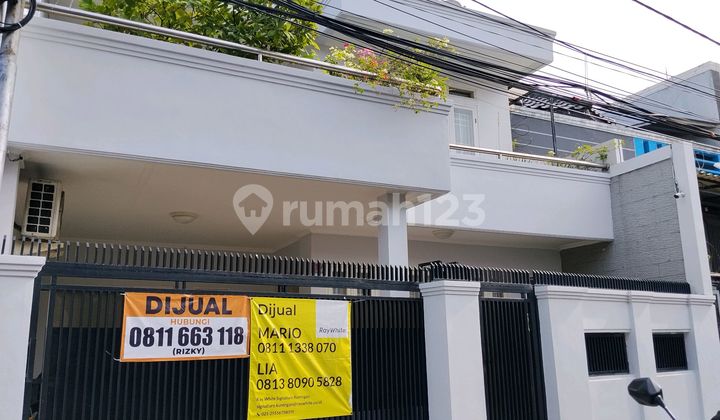 Rumah 2lt Di Jl Kemanggisan Pulo Palmerah Jakarta Barat 2
