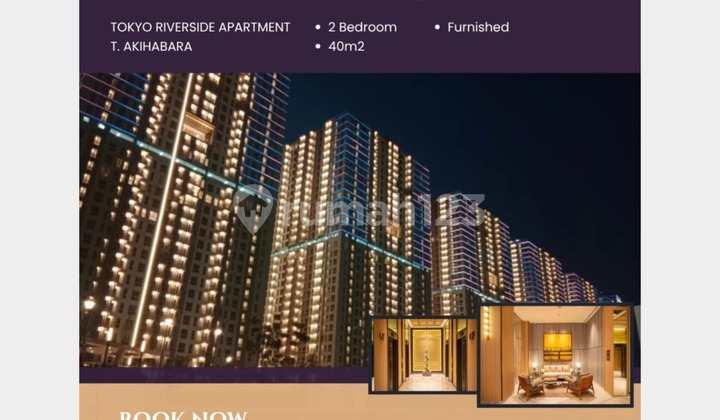 For Sale/ Apartemen Tokyo Riverside For Sale/ Apartemen Tokyo Riverside