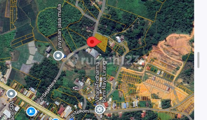 Land Area East Facing 2,571 m² Jl Sejahtera Singkawang
