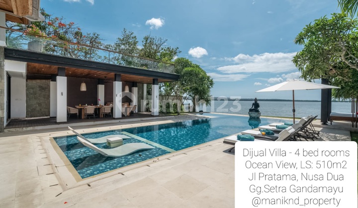 4-Room Villa With Ocean View in Nusa Dua, Bali