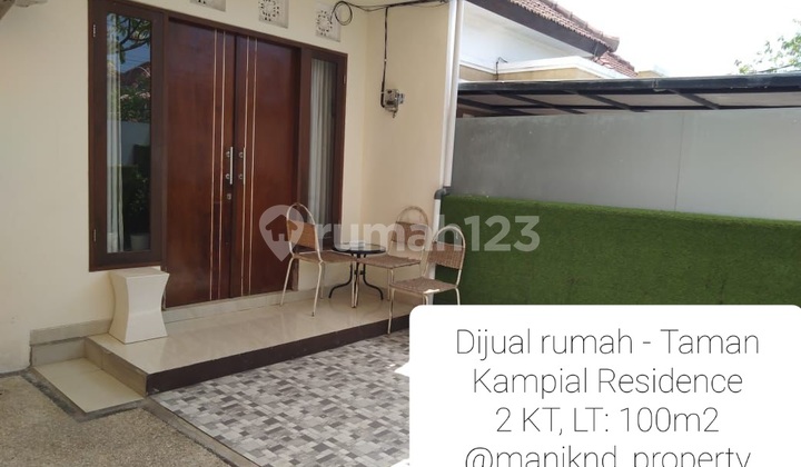 Dijual Rumah Taman Kampial, Nusa Dua, 2 Kamar 1