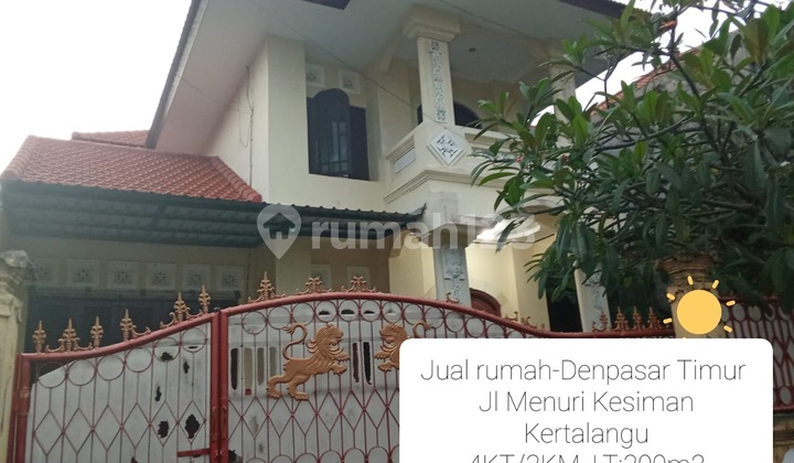 Dijual Rumah Denpasar Timur, Kertalangu, 4 Kamar.