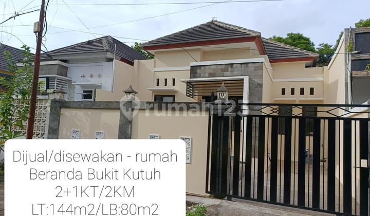 For Rent/Sale 2+1 Bedroom House at Beranda Bukit Kutuh, Ungasan