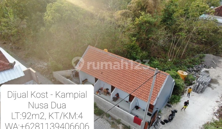 For Sale: 4-Room Boarding House in Kampial Near Nusa Dua Poltekpar