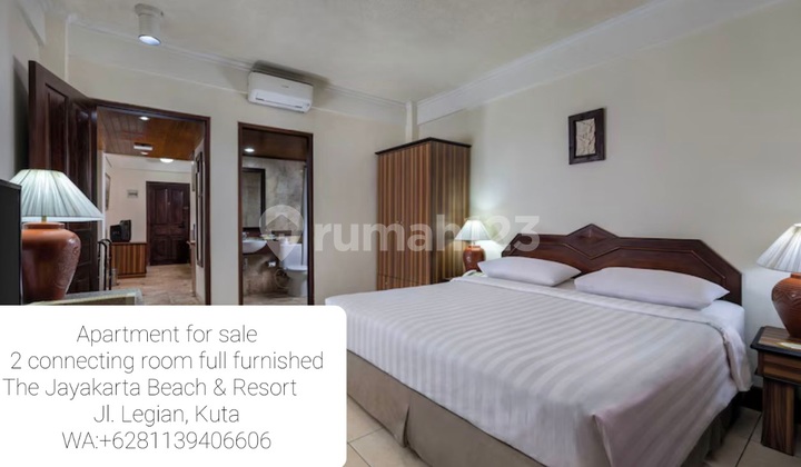 For Sale A Pair of Fully Furnished Apartment Units in Legian, Bali