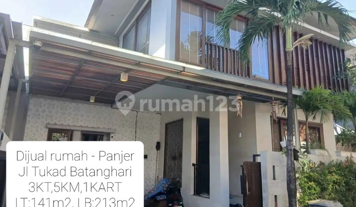 Rumah Jl. Tukad Batanghari, 5 Kamar + Kamar Art Rumah Jl. Tukad Batanghari, 5 Kamar + Kamar Art