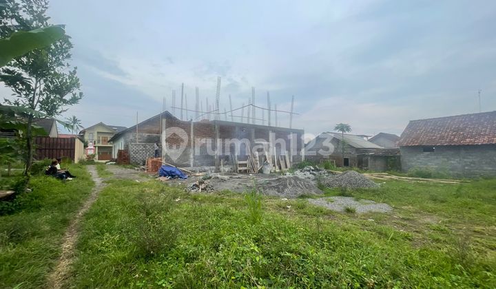 Tanah SHM dengan View Sawah dan Gunung Merapi untuk Villa Private