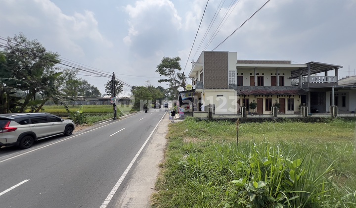 Tanah Sleman Mangku Jalan Pandowoharjo Hanya 2 Menit Ke RM Jejamuran SHM Pekarangan