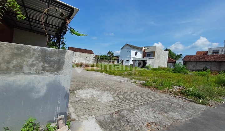 Tanah SHM Siap Balik Nama Area Prambanan Jogja