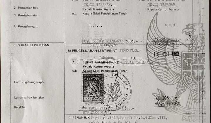 Tanah Di Jual Lingk Nyaman Udara Segar