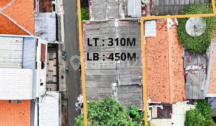 Rumah Tua Hitung Tanah Yang Cocok Untuk Dijadikan Kost, Hotel, Restaurant Dll Di Area Bendungan Hilir Jakarta Pusat