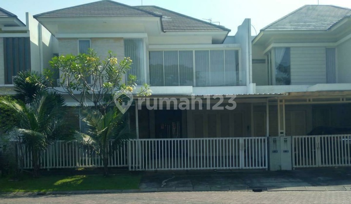 Rumah Mewah 2 Lantai Siap Huni 240 M2 Wisata Bukit Mas Lidah Wetan Surabaya Barat