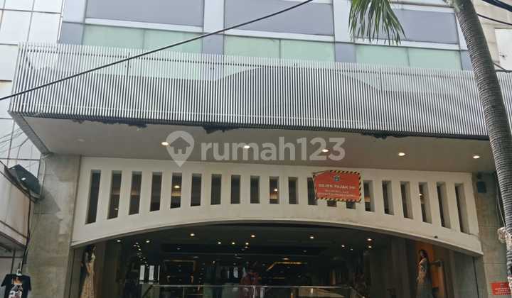Ruko 3 Lantai Lt 542 M2 di Pasar Baru, Sawah Besar, Jakpus