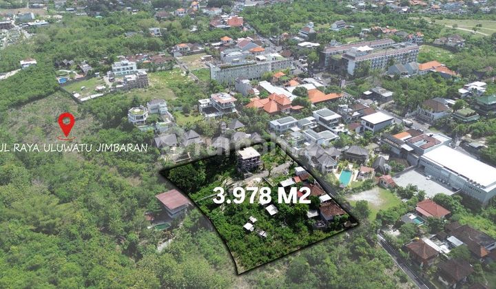 Freehold Land 39.7 Are Unobstructed Ocean View In Jimbaran