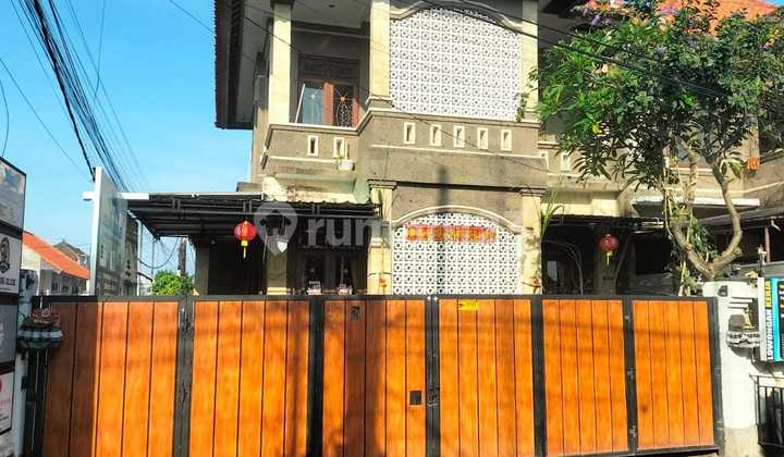 For Sale Land + Building 2 Are 5 Rooms On Main Road Sidakarya South Denpasar