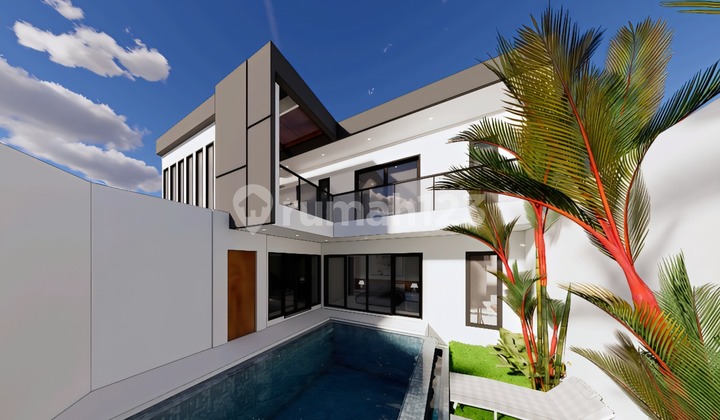 Yearly Rent Or Leasehold 3 Br New Villa In Sanur 