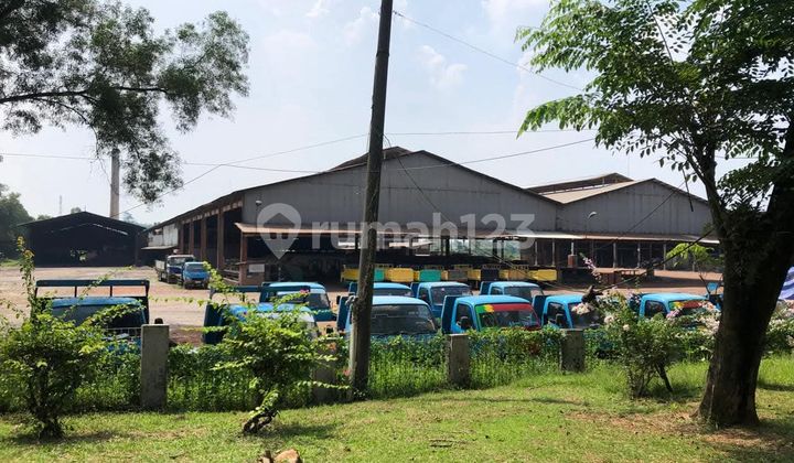 DIJUAL x-Pabrik Bata Kuo Shin Dekat Akses Tol, Stasiun Kereta Api Cepat Whooos