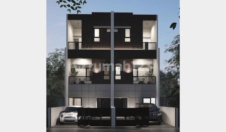 Rumah Baru 3 Lantai Bebas Banjir di Kav Dki Meruya Selatan Jakarta Barat