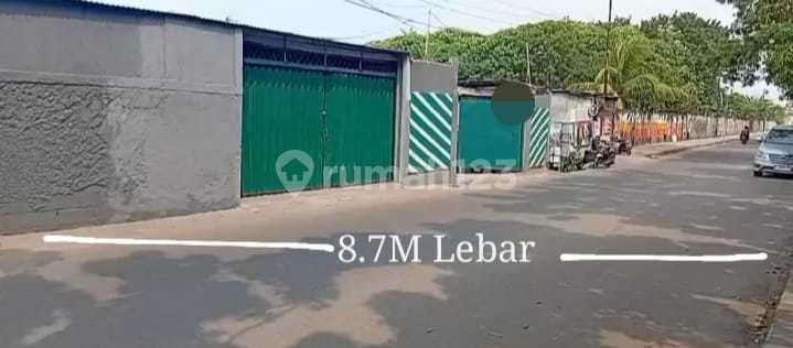 Jual Gudang Hitung Tanah Saja Uk. 1260 M2 di Daerah Kapuk