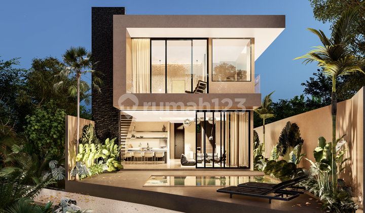 Luxury Villa With Rice Field Views