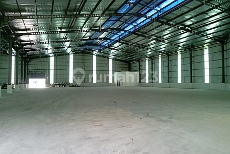 New factory built in industrial area, near toll in Cikarang. 20674