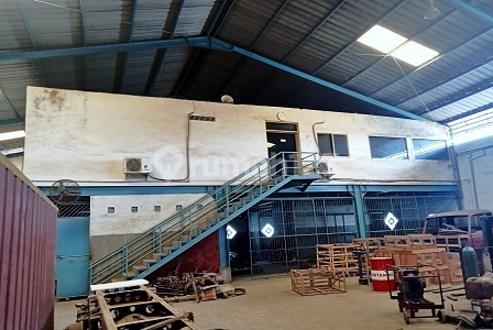 Pabrik/Gudang luas cck utk produksi, pool, msk kontainer di Dadap. 20701A