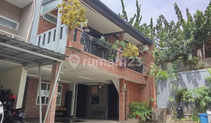 House with Attic Room Has Swimming Pool in Private Cluster Fatma Wati Pondok Labu. House with Attic Room Has Swimming Pool in Private Cluster Fatma Wati Pondok Labu.
